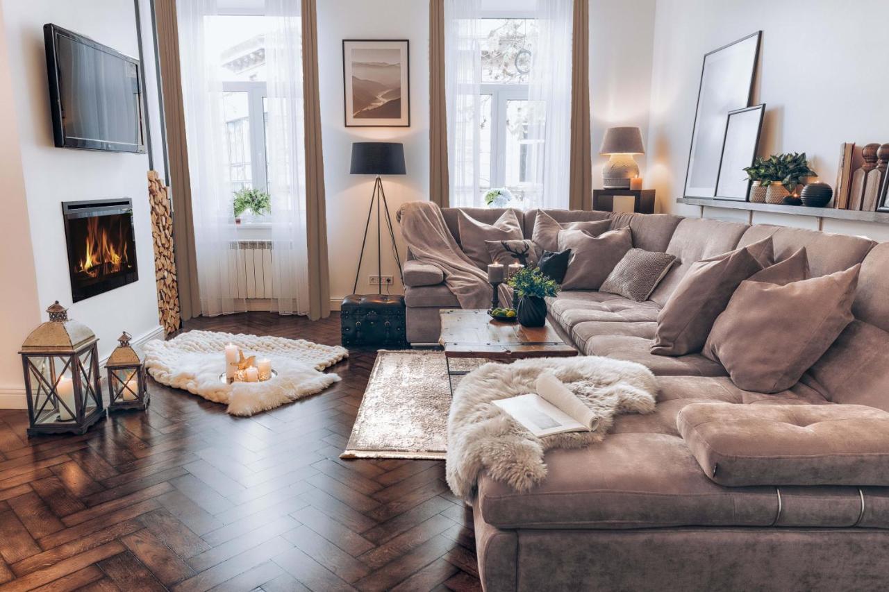 Scandinavian Style Of Lux Apartments In Lviv Exteriör bild